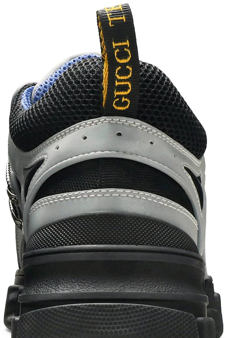 Sizing GUCCI 古馳 Flashtrek系列 拼接低幫運動休閒鞋 黑灰